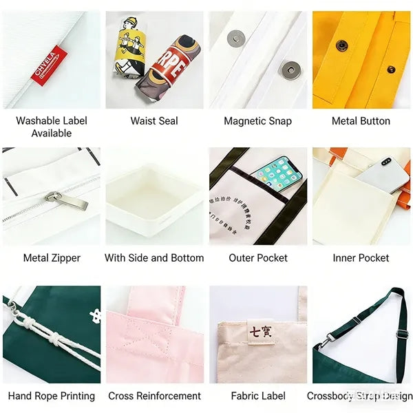 12 24 48 192 Pack Economical Tote Bags, Shopping Cloth Bags