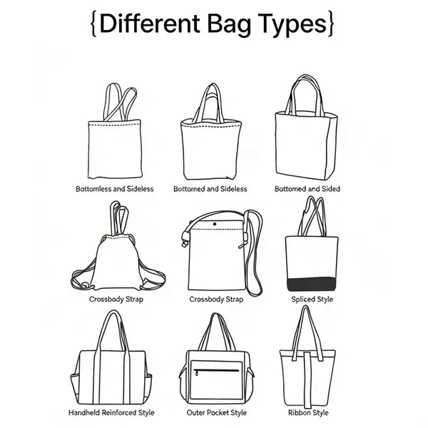 12 24 48 192 Pack Economical Tote Bags, Shopping Cloth Bags