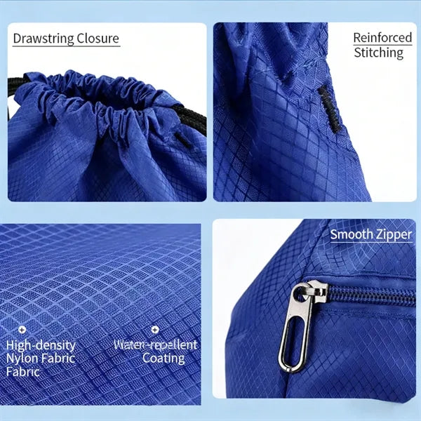 Large Capacity Oxford Ball Drawstring Backpack