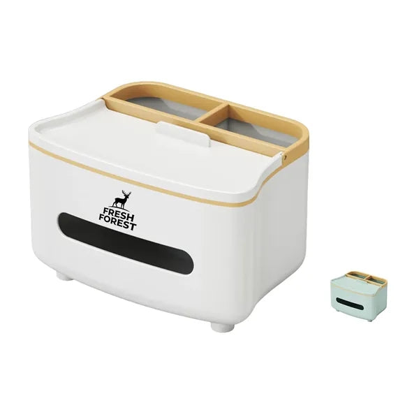 Elegant Modern Living Room Desktop Organizer Tissue Box