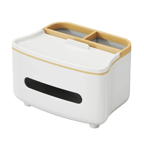Elegant Modern Living Room Desktop Organizer Tissue Box