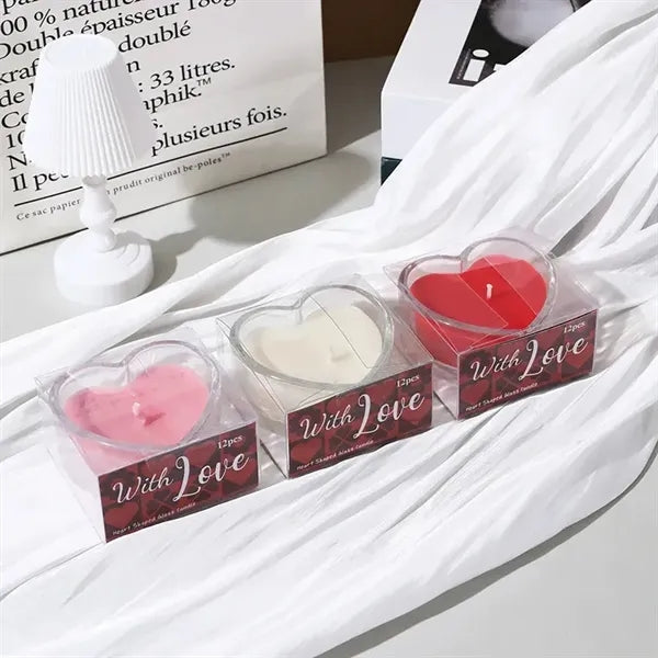 Heart-Shaped Soy Wax Scented Candle