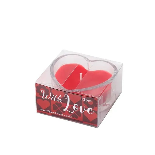 Heart-Shaped Soy Wax Scented Candle