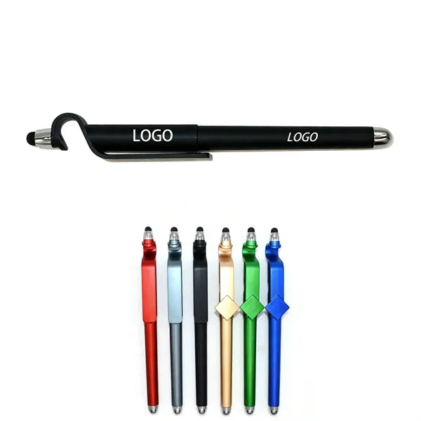 Portable Phone Stand Stylus Ballpoint Pen