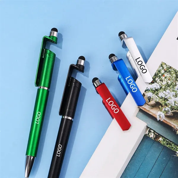 Portable Phone Stand Stylus Ballpoint Pen