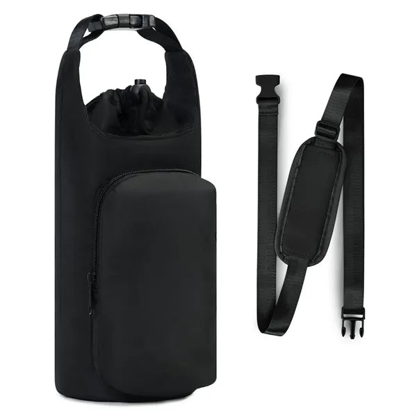 Insulated Water Bottle Carrier & Gym Bag