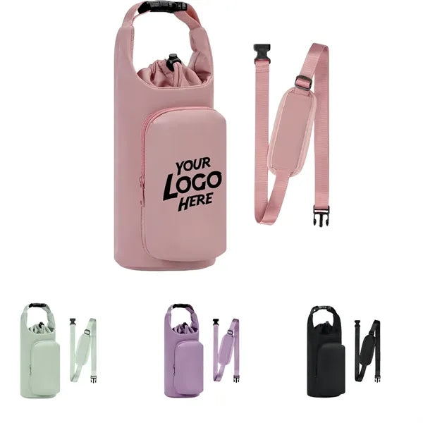 Insulated Water Bottle Carrier & Gym Bag