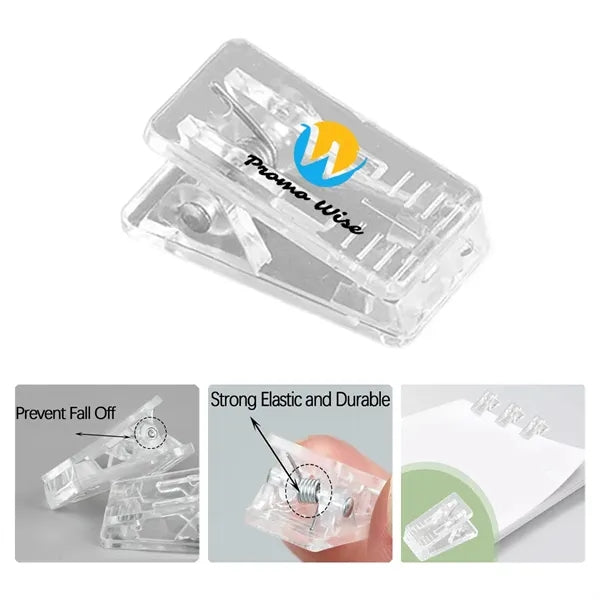Transparent Sticky Clips Strong Hold for Photos and Decor