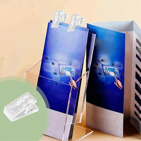 Transparent Sticky Clips Strong Hold for Photos and Decor