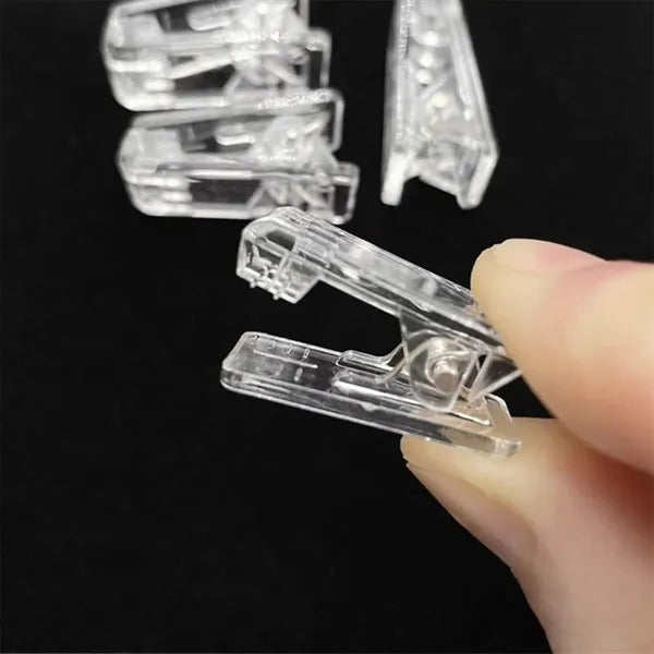 Transparent Sticky Clips Strong Hold for Photos and Decor