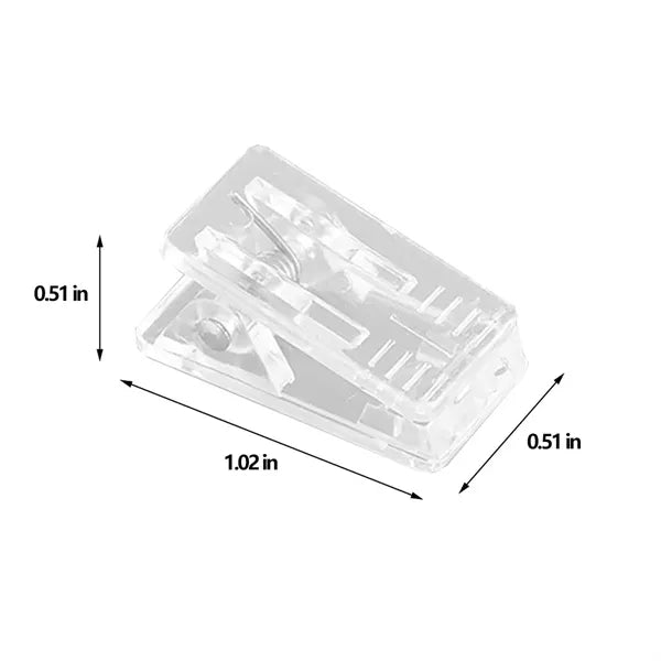 Transparent Sticky Clips Strong Hold for Photos and Decor