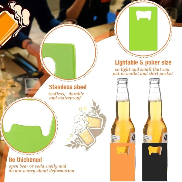 Stainless Steel Credit Card Bottle Opener