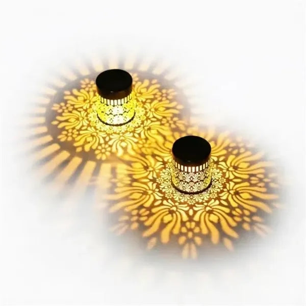 Mandala Pattern Solar Garden Light