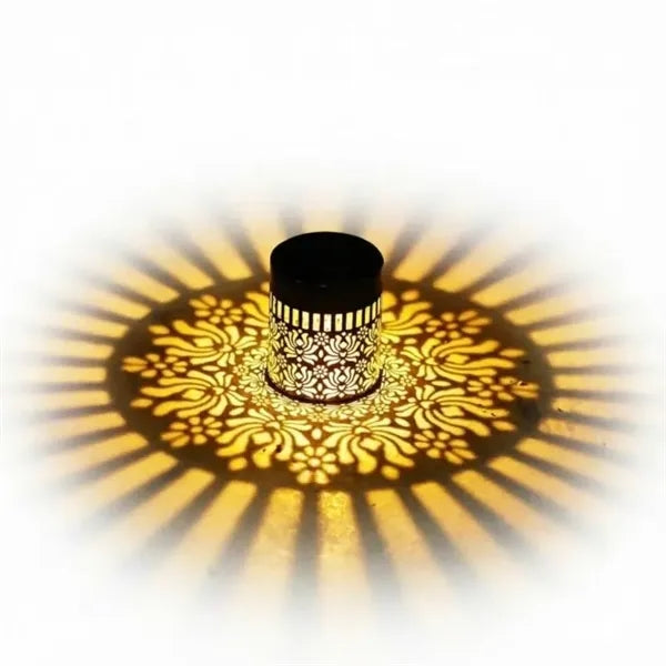 Mandala Pattern Solar Garden Light