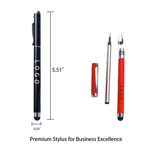 Metal Stylus Signature Rollerball Pen