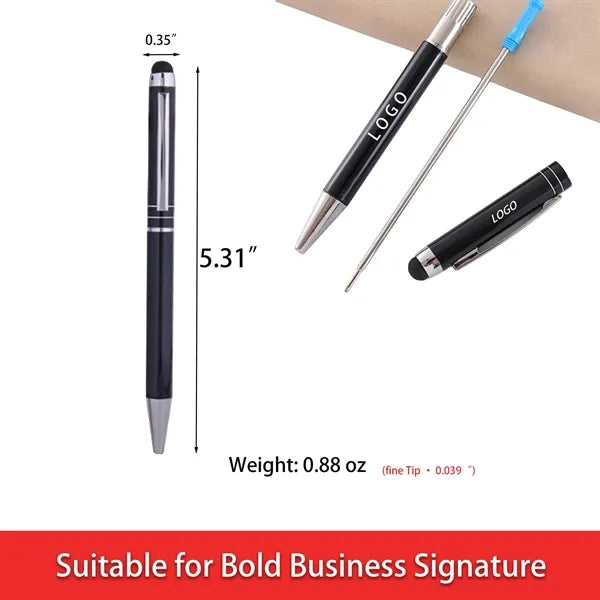 Bold Point Metal Signature Pen