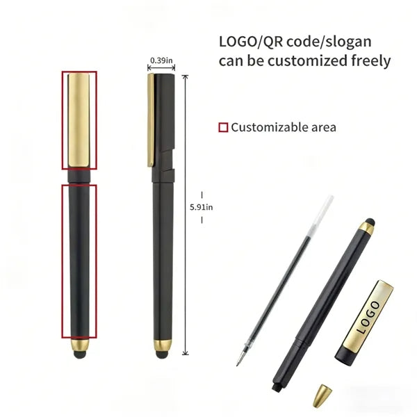 Business Style Phone Stand Stylus Pen