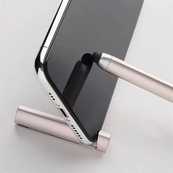 Business Style Phone Stand Stylus Pen