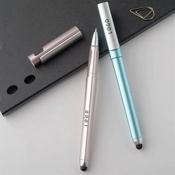 Business Style Phone Stand Stylus Pen