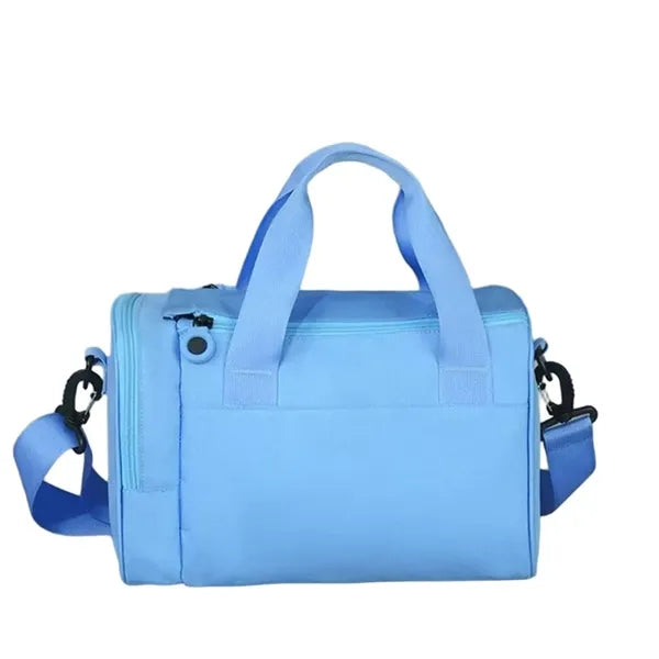 Low MOQ Large Capacity Cylinder Crossbody Travel Leisure Bag