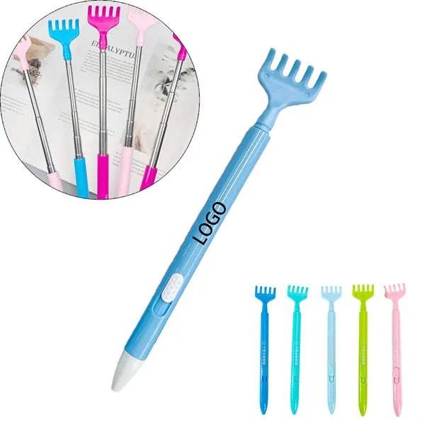 Retractable Back Scratch Pen Fun Gadget