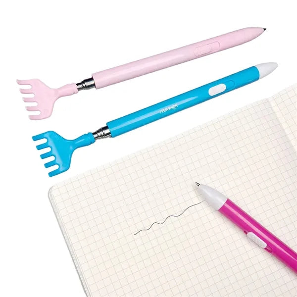 Retractable Back Scratch Pen Fun Gadget
