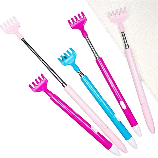 Retractable Back Scratch Pen Fun Gadget