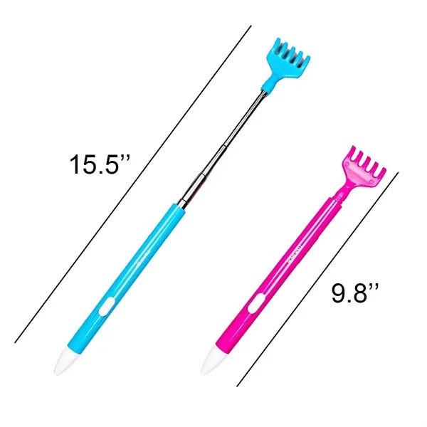 Retractable Back Scratch Pen Fun Gadget