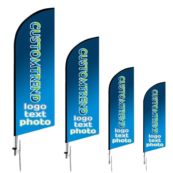 Printed Feather Advertising Flag