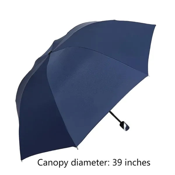 39" Foldable Sun & Rain Umbrella UV Protection