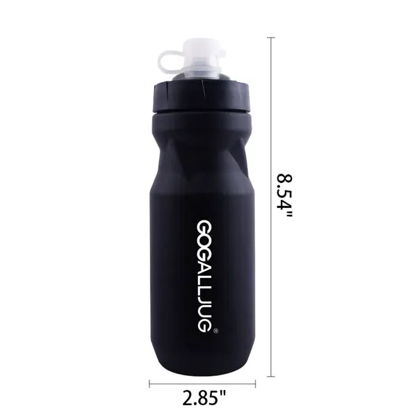 20oz Portable Squeeze Sports Water Bottle