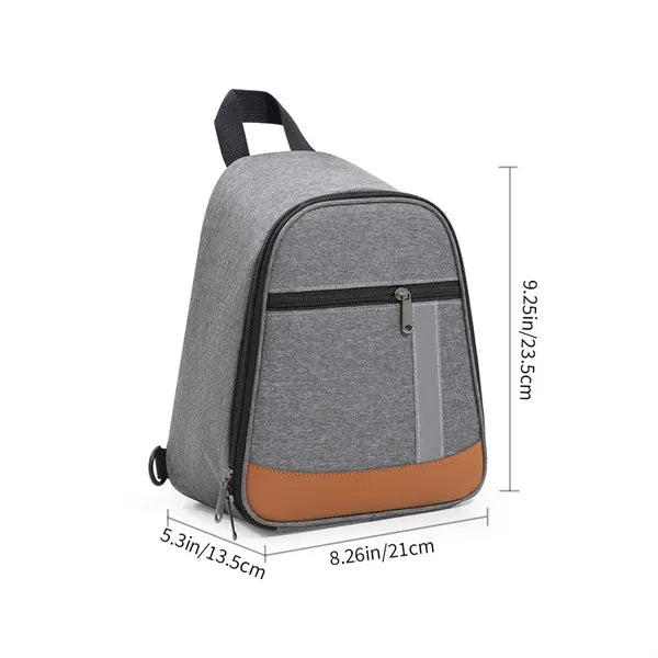 Small Cooler Crossbody Lunch Bag Backpack