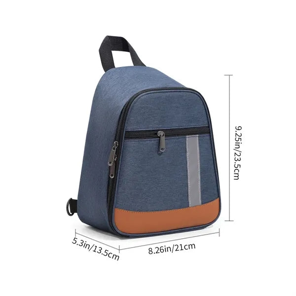 Small Cooler Crossbody Lunch Bag Backpack
