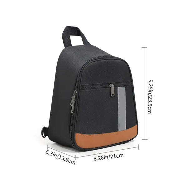Small Cooler Crossbody Lunch Bag Backpack