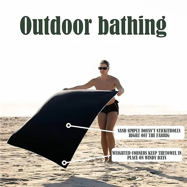 Magnetic Sand-Free Beach Towel