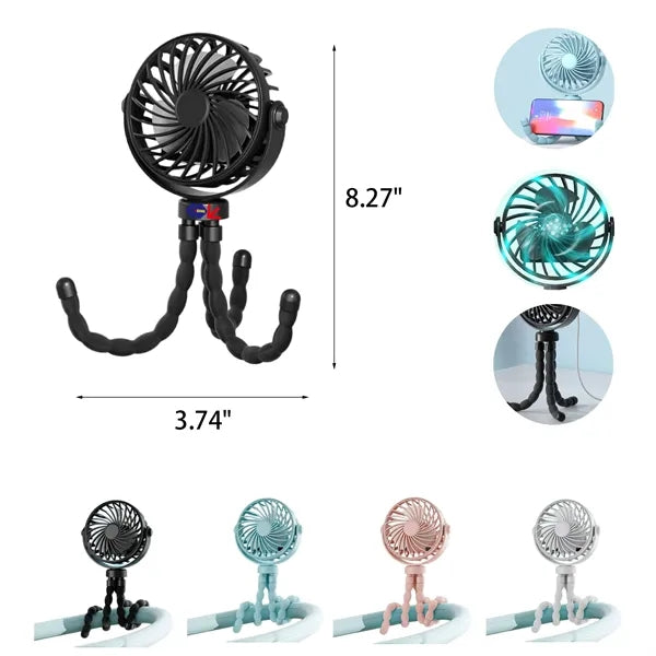 Handheld Octopus Mini Fan