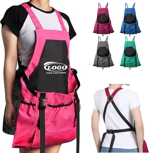 Adjustable Harvest Apron with Pockets