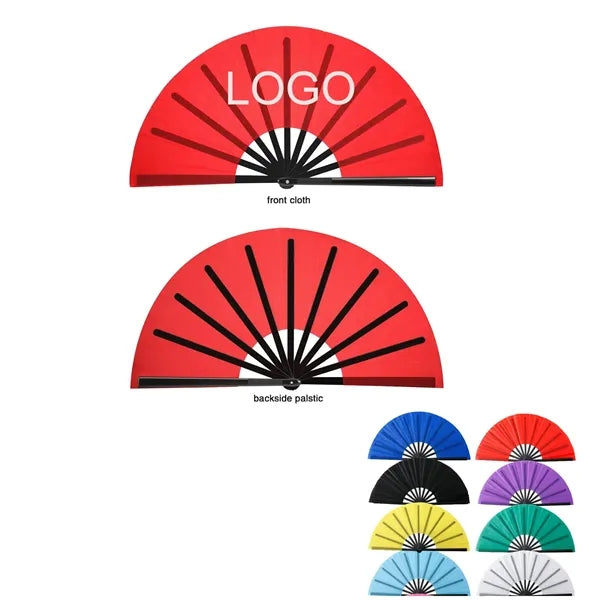 Nylon Hand Party Foldable Fan
