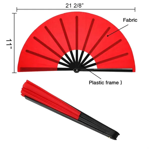Nylon Hand Party Foldable Fan