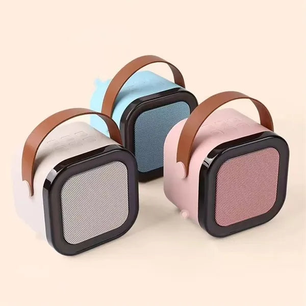 Portable Bluetooth Mini Karaoke Microphone Singing Speaker