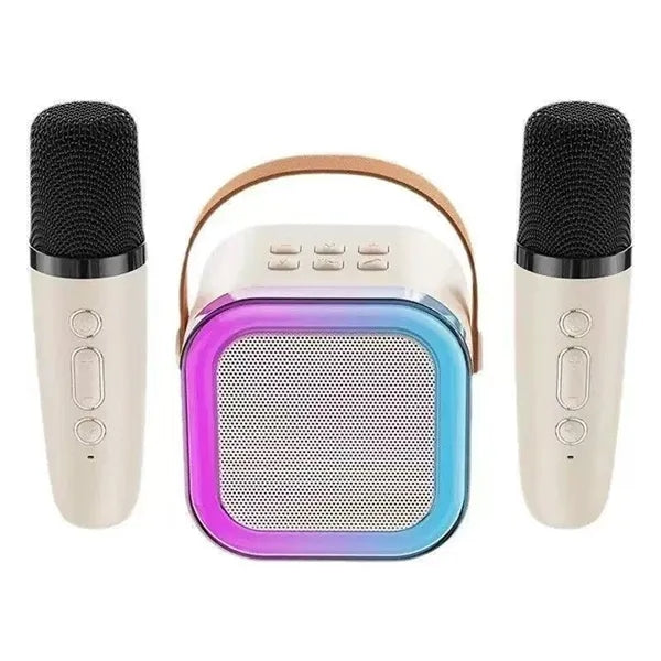 Portable Bluetooth Mini Karaoke Microphone Singing Speaker