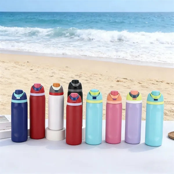 24oz Freesip Insulated Water Bottle