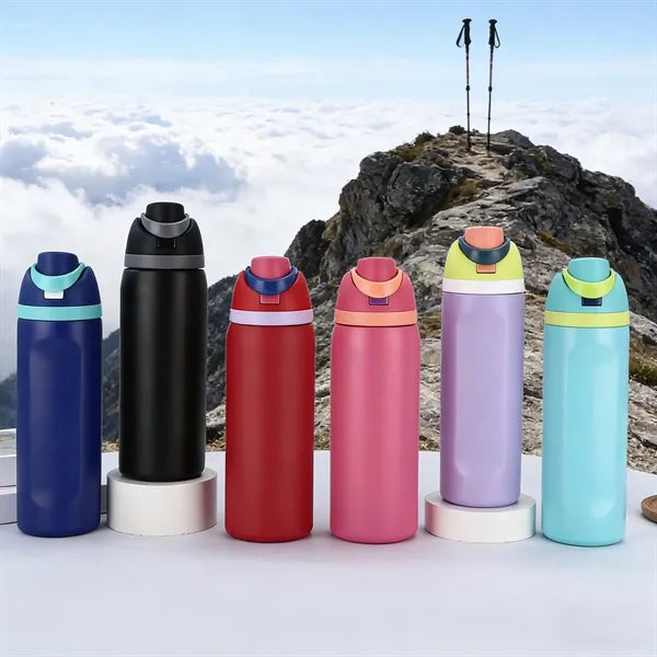 32oz Insulated Stainless Steel Freesip Water Bottle