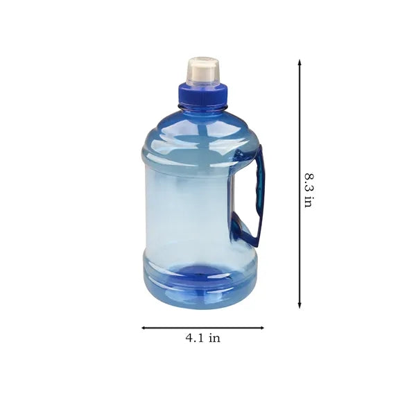 34oz PET plastic transparent sports water bucket cup