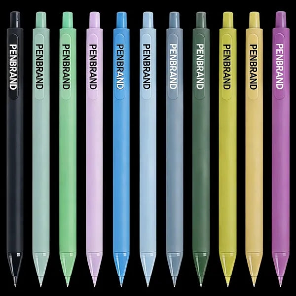 Macaron-Toned Click Pens with Custom Logo Imprinting