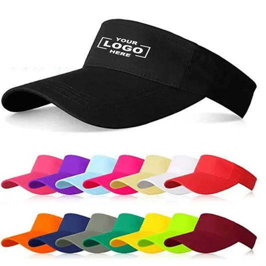 Adjustable Golf Tennis Polyester Sun Visor Hats