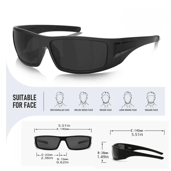 Colored UV-Protective Sunglasses