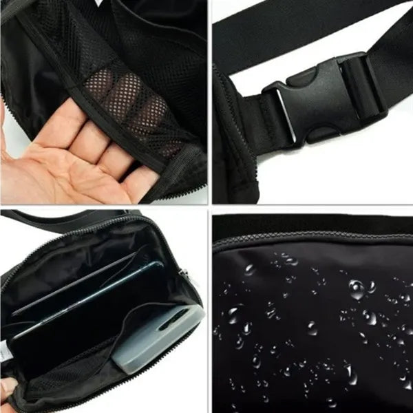 Crossbody Fanny Pack Nylon Waist Strap Bag