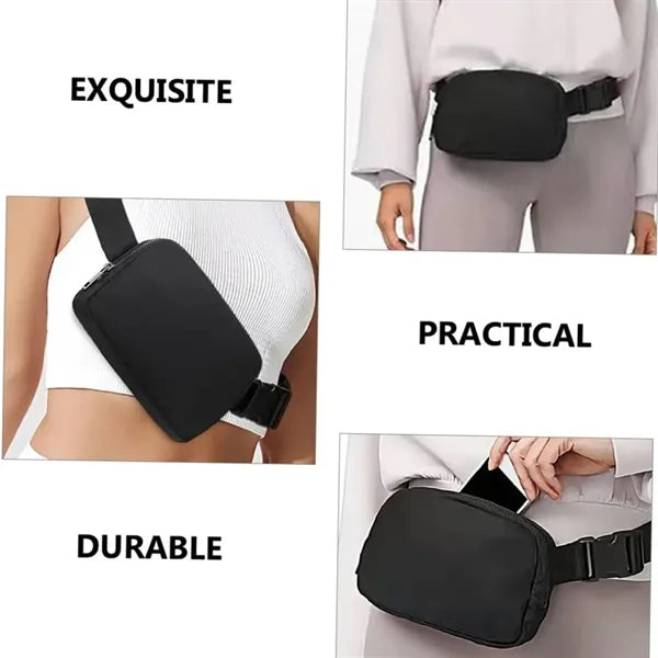 Crossbody Fanny Pack Nylon Waist Strap Bag