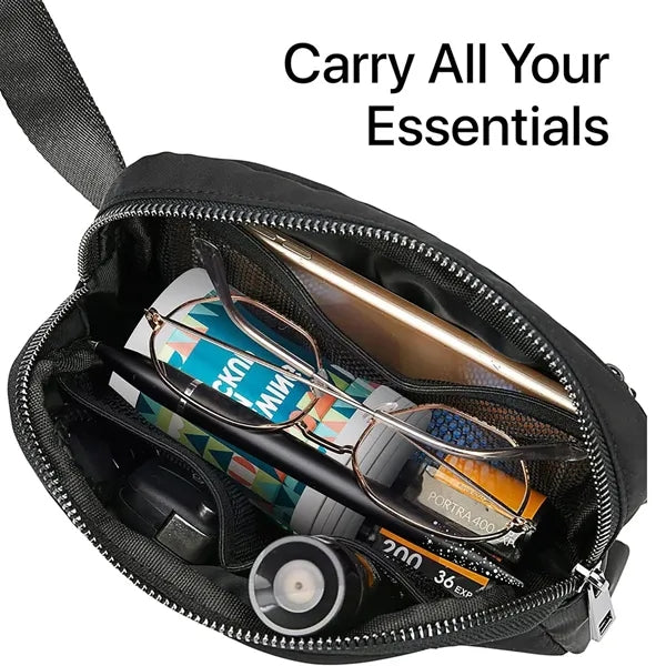 Crossbody Fanny Pack Nylon Waist Strap Bag